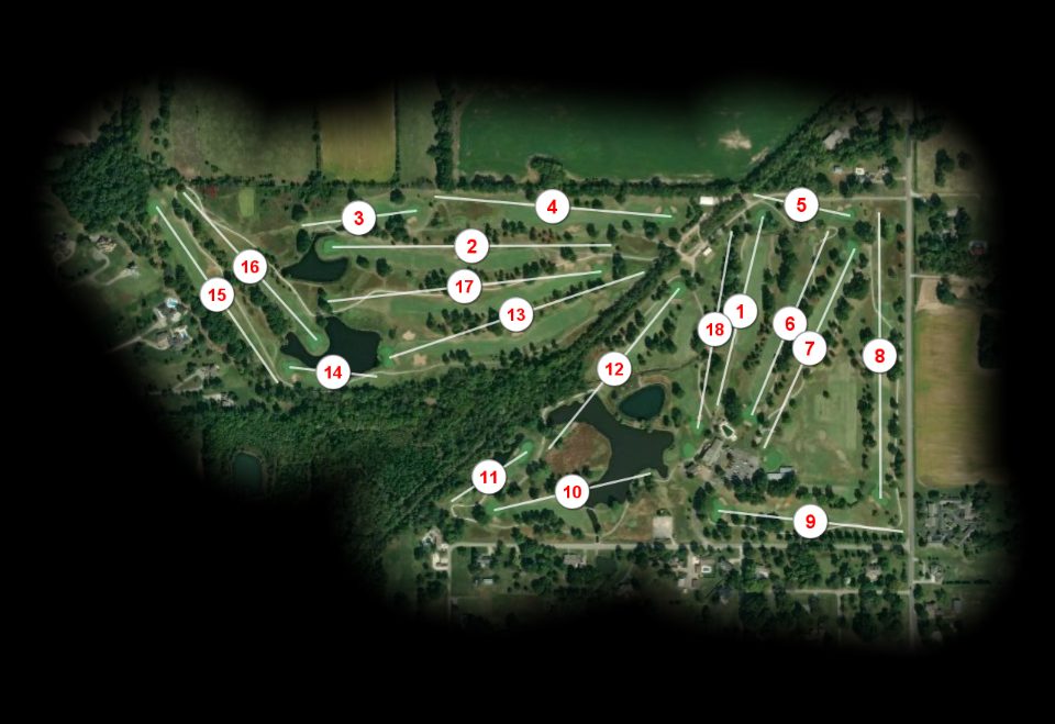 Crestwood Country Club course overview