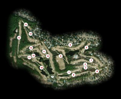 Indian Bayou Golf & Country Club 18 holes Ch/Cr