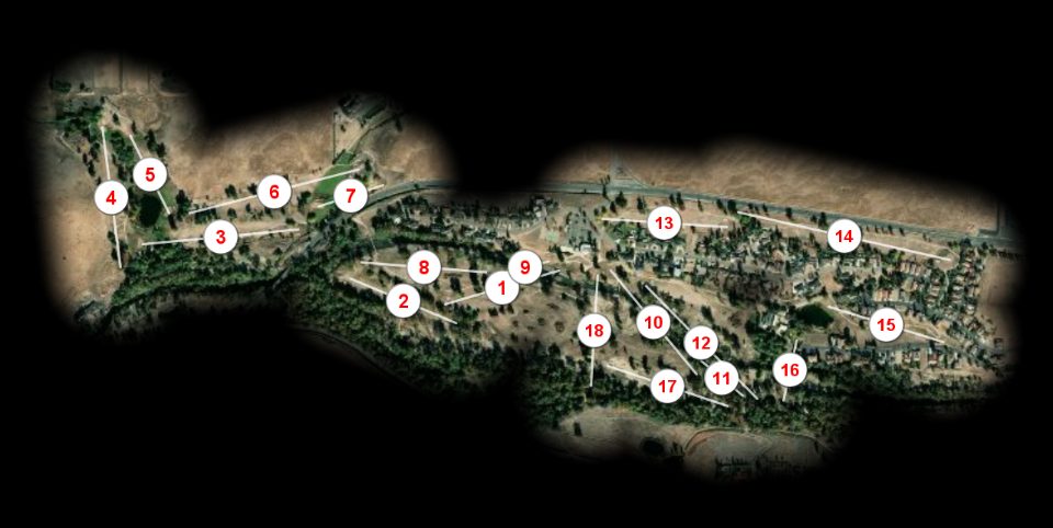 River Island Country Club course overview