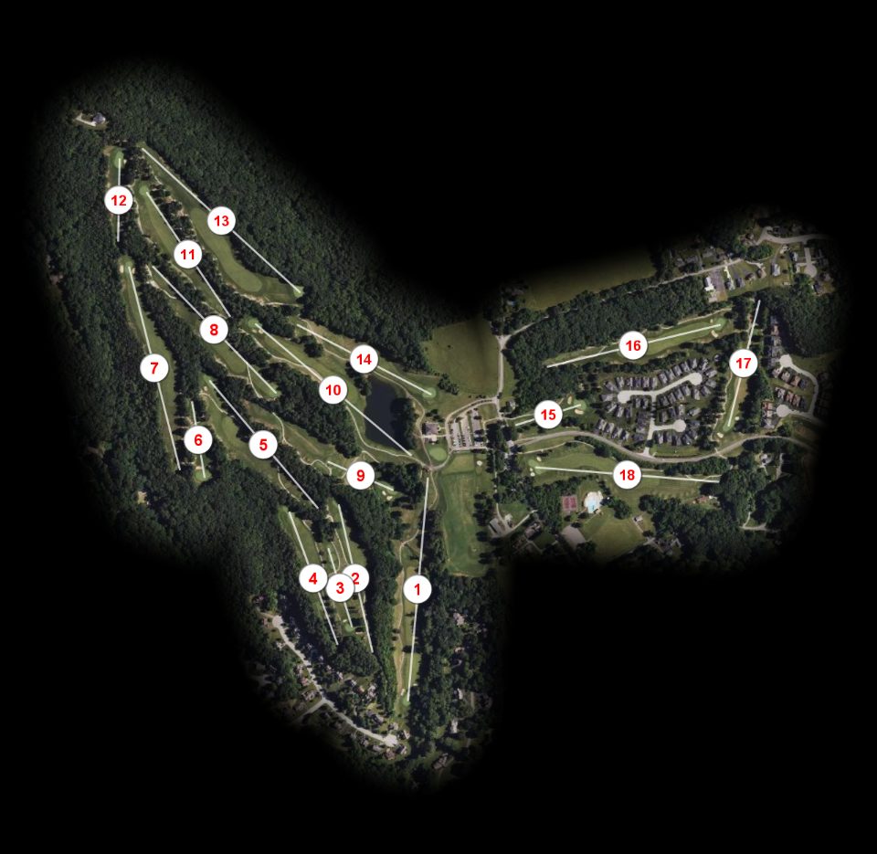 Hanging Rock Golf Club course overview