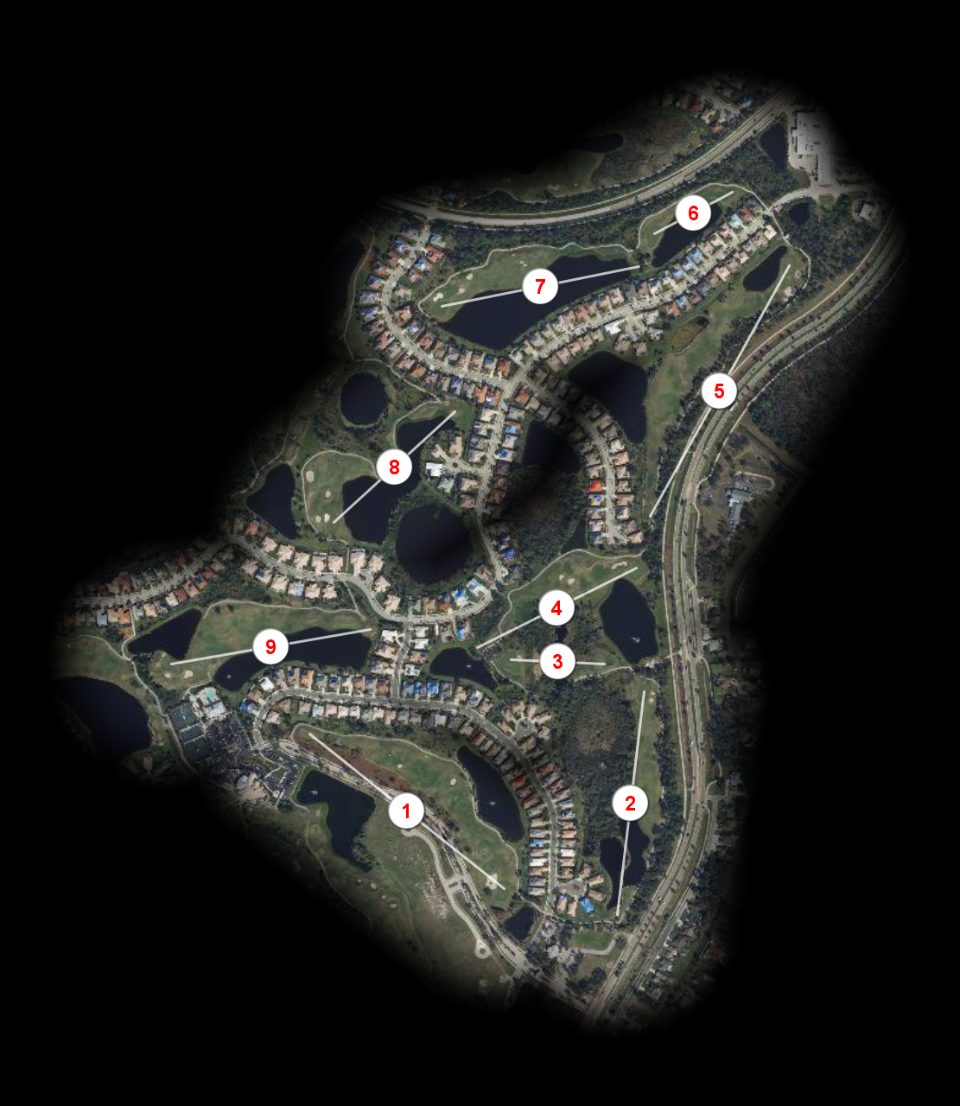 Marsh nine at Heron Creek Golf & Country Club