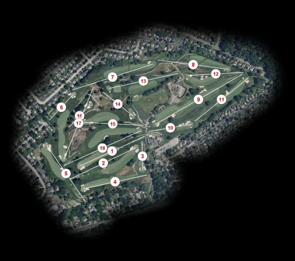 Rolling Green Golf Club course overview