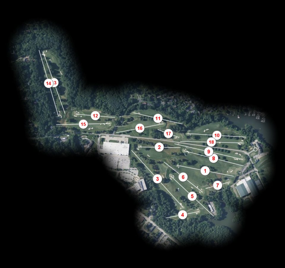 United States Naval Academy Golf Club course overview