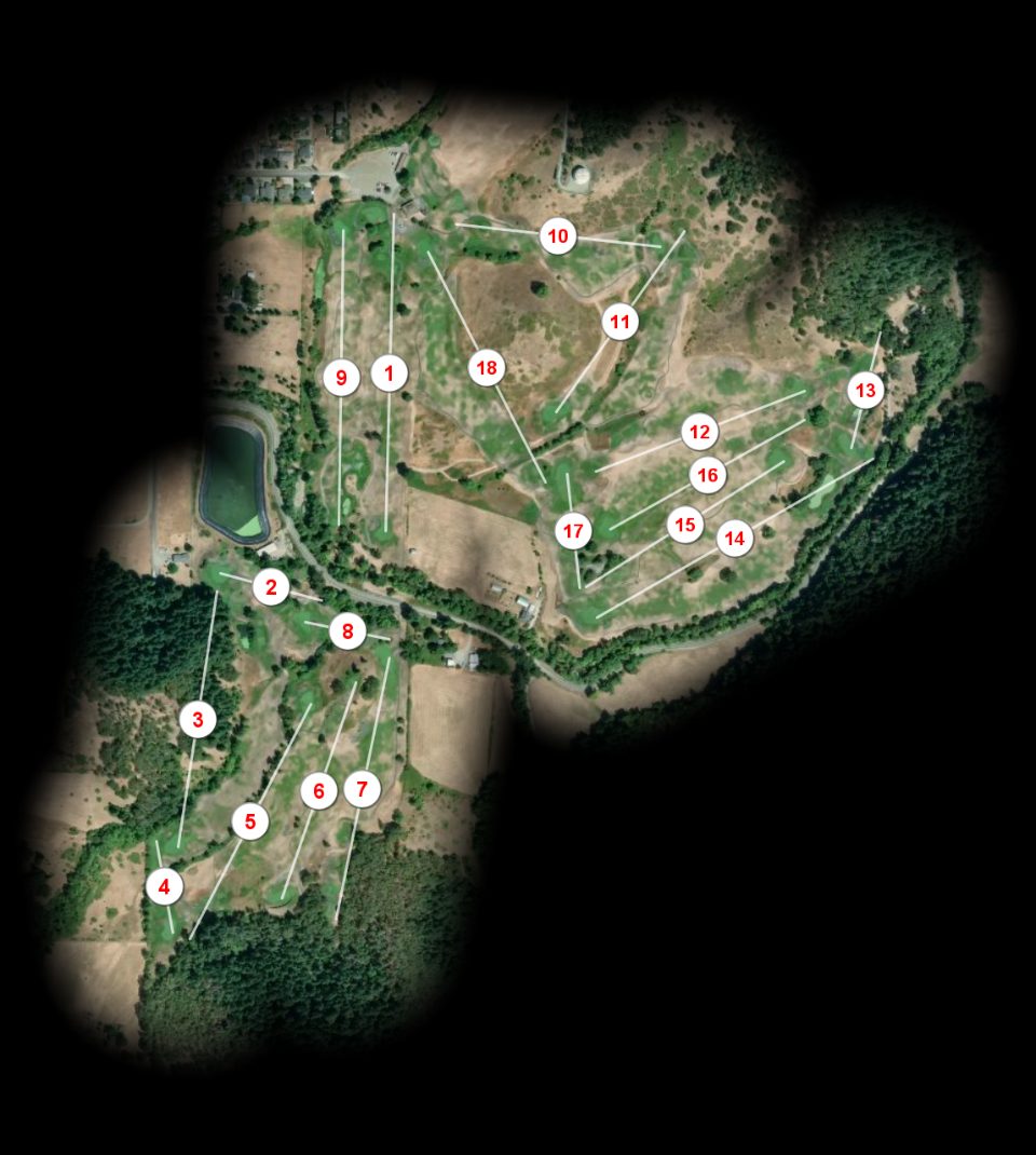 Myrtle Creek Golf Course course overview