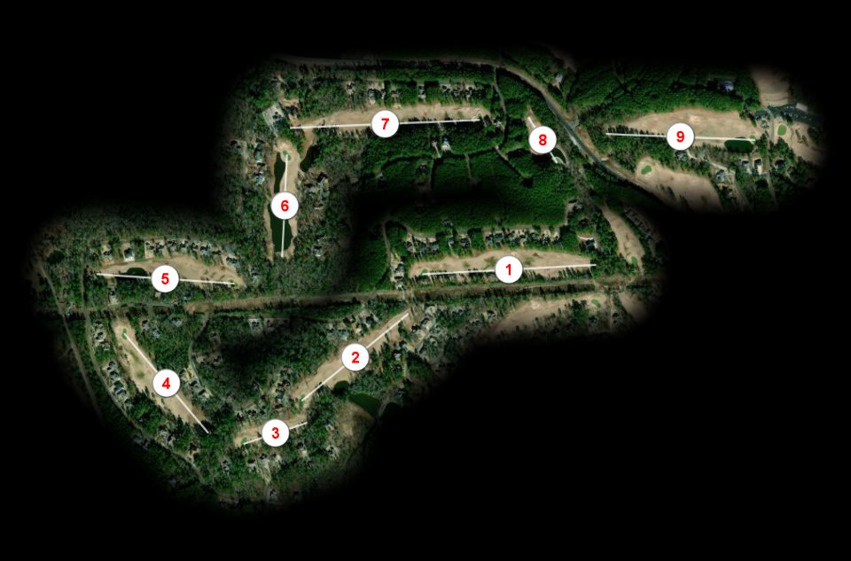 Pinta nine at Isabella Golf Course
