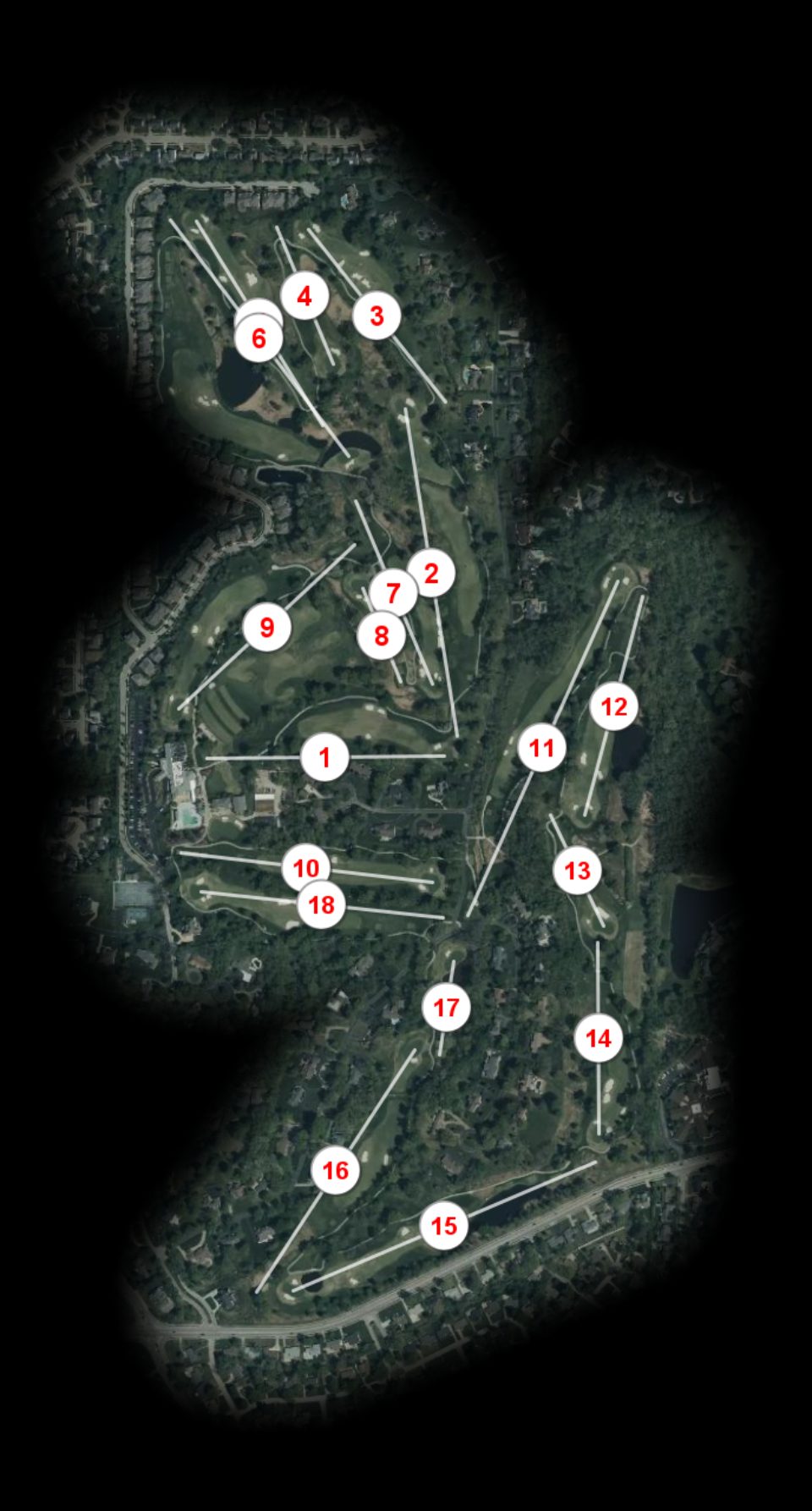 Meadowbrook Country Club course overview