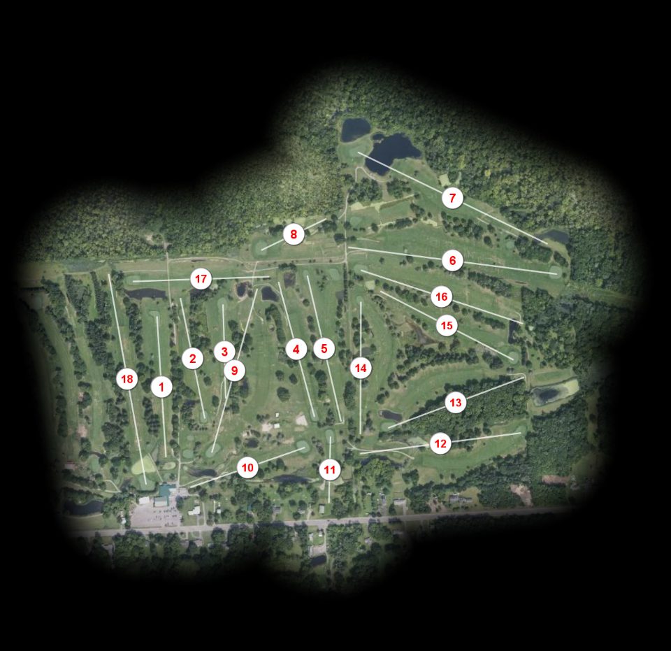 Arrowhead Golf Club Eighteen course overview