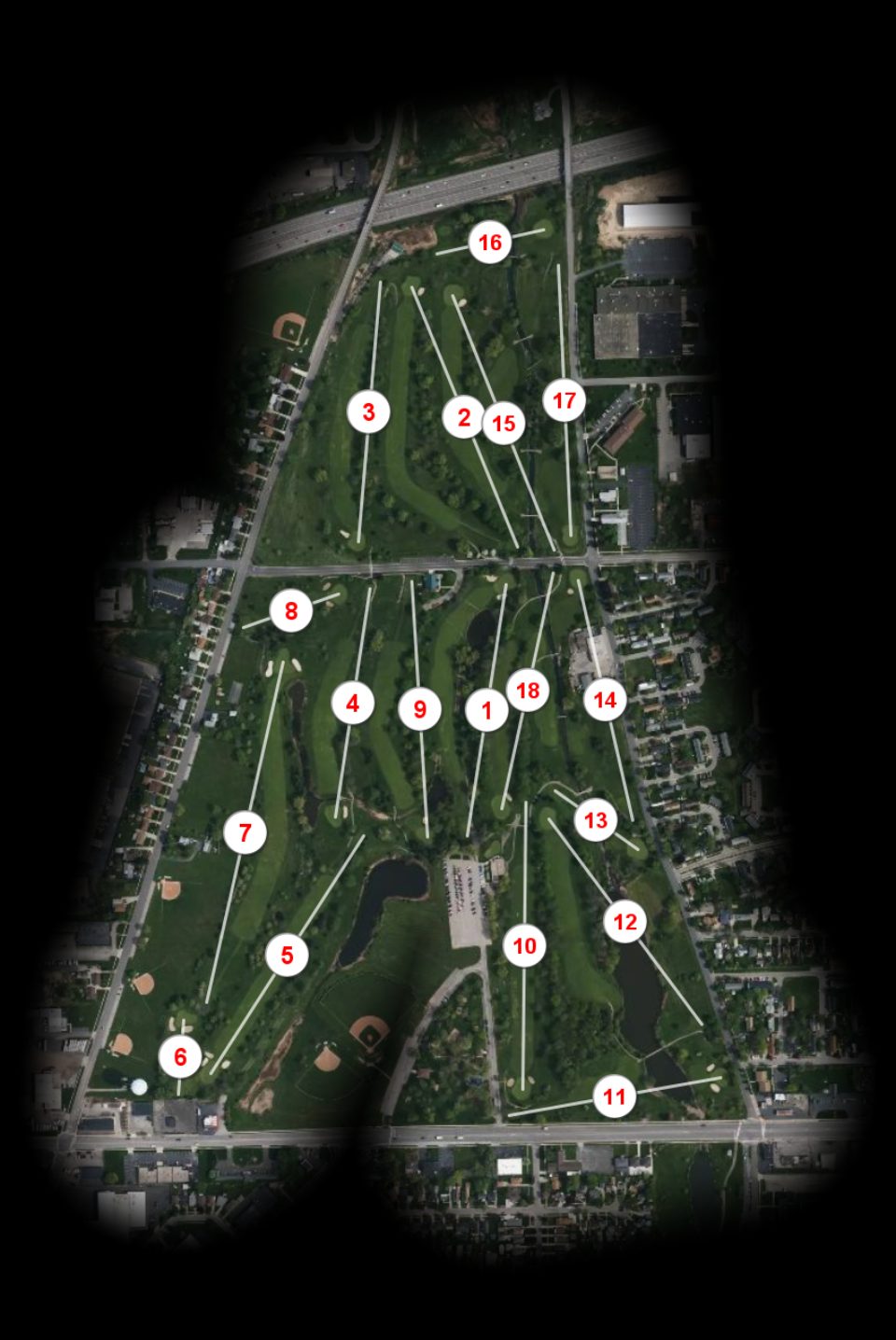 Sheridan Park Golf Course course overview