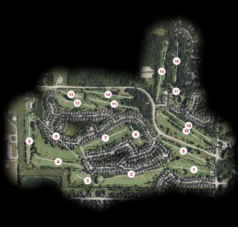 Foxford Hills Golf Club course overview